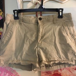 tan beige Bermuda shorts size 8